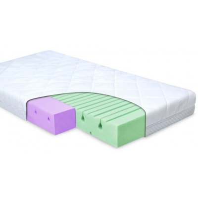 Materac Ortopedyczny DUAL 120x60x10cm  Baby Matex
