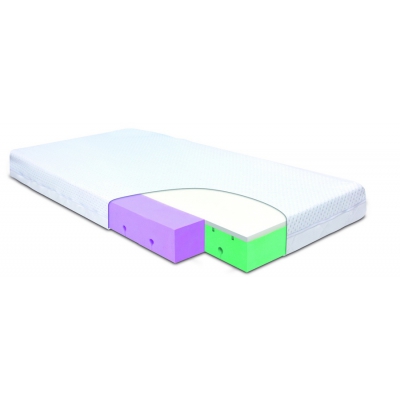 Materac Ortopedyczny DUAL 120x60x10cm  Baby Matex