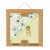 Bambusowe Okrycie Kąpielowe Bamboo Design 100x100cm Zielone / BabyMatex