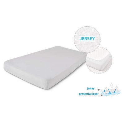 Podkład Higieniczny Prześcieradło Nieprzemakalne JERSEY 40/50x80/90 Szare / Baby Matex