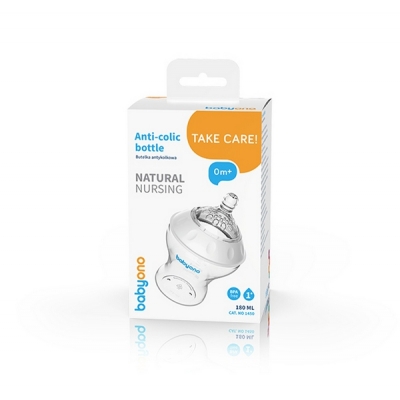 Butelka Antykolkowa 180 ml NATURAL NURSING  (1450) baby Ono
