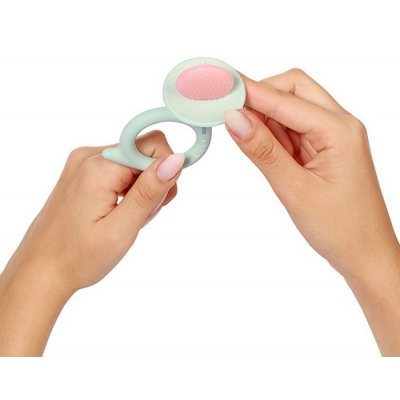 Gryzak Silikonowy Snail Różowy 1597/01 Baby Ono
