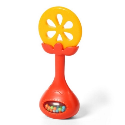 Edukacyjny Gryzak z Grzechotką JUICY ORANGE 499/01 Baby Ono