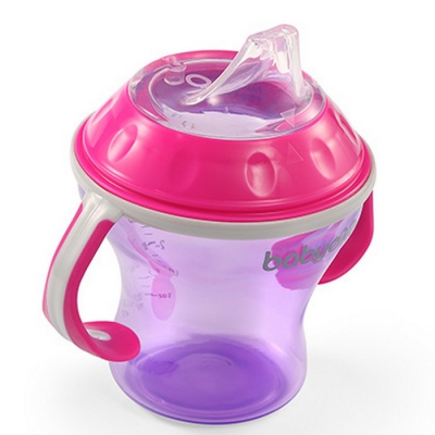 Kubek niekapek z miękkim ustnikiem 180ml. BabyOno 1456/02