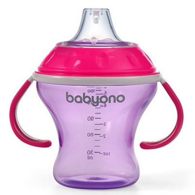 Kubek niekapek z miękkim ustnikiem 180ml. BabyOno 1456/02