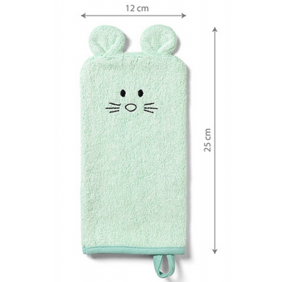 Myjka do kąpieli bambusowa dla dzieci i niemowląt Natural Bamboo 787/03 Baby Ono