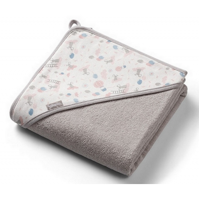 Okrycie Kąpielowe Frotte z kapturkiem 100x100cm 1552/03 Baby Ono