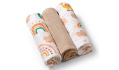 Pieluszki muślinowe. Super miękkie 348/08 Baby Ono