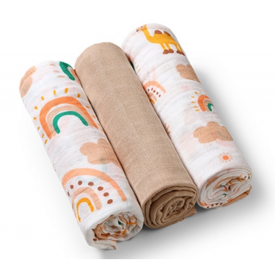 Pieluszki muślinowe. Super miękkie 348/08 Baby Ono