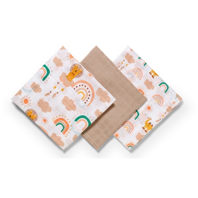 Pieluszki muślinowe. Super miękkie 348/08 Baby Ono