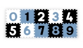 Puzzle Piankowe 10 sztuk Cyfry 274/03 Baby Ono