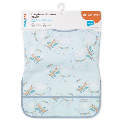 Śliniak z długim rękawem Plane 1476/03 Baby Ono