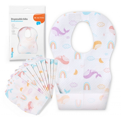 Śliniaki jednorazowe 10 sztuk 878 Baby Ono