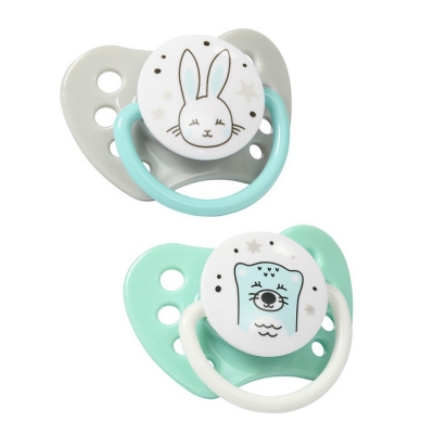 Smoczek Anatomiczny Silikonowy NATURAL NURSING 1226/01 0-3m+ Baby Ono