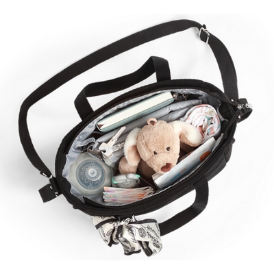Torba Dla Mamy. Do Wózka CARMEN Czarna 1571/01 Baby Ono