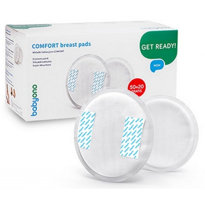 Wkładki laktacyjne Comfort 50+20 szt Gratis /296/ Baby Ono