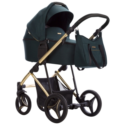 Wózek Bebetto Flavio Premium Class 2w1 kolor Gold 01