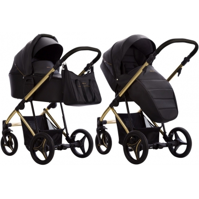 Wózek Bebetto Flavio Premium Class 2w1 kolor Gold 02