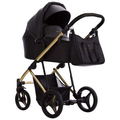 Wózek Bebetto Flavio Premium Class 2w1 kolor Gold 02