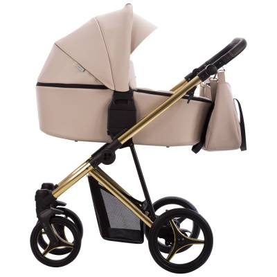Wózek Bebetto Flavio Premium Class 2w1 kolor Gold 03