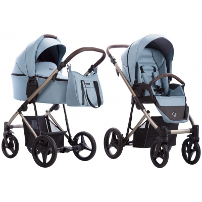 Wózek Bebetto Flavio Premium Class 2w1 kolor Sand 01