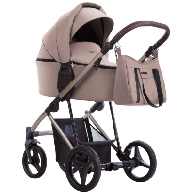 Wózek Bebetto Flavio Premium Class 2w1 kolor Sand 02