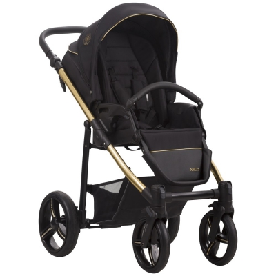 Bebetto Nico Estilo Wózek Spacerowy kolor 03 Black / Złoty