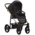 Bebetto Nico Estilo Wózek Spacerowy kolor 03 Black / Złoty
