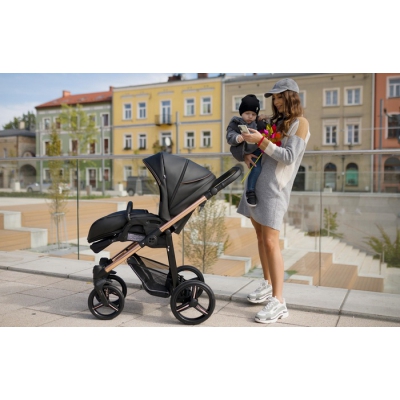 Bebetto Nico Estilo Pro Wózek Spacerowy kolor 02 Black