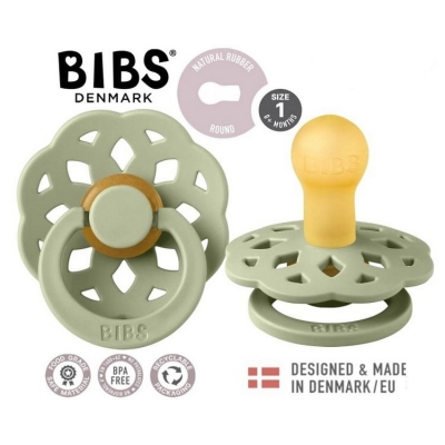 BIBS BOHEME SAGE S Smoczek Uspokajający Kauczuk Hevea 210250