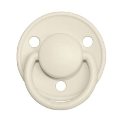 BIBS De Lux Ivory Smoczek uspokajający silikonowy One Size 1010216