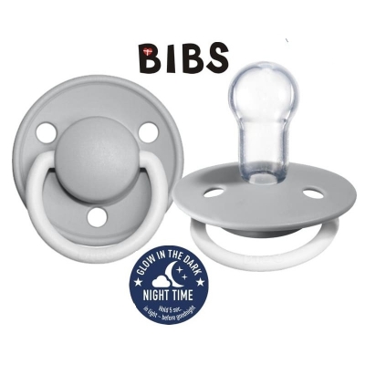 BIBS DE LUX CLOUD NIGHT Smoczek uspokajający silikonowy ONE SIZE 1010272 od 0m+