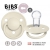 BIBS De Lux Ivory Smoczek uspokajający silikonowy One Size 1010216