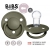 BIBS De Lux Green Hunter Smoczek uspokajający silikonowy One Size 1010218