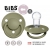 BIBS De Lux Olive Smoczek uspokajający silikonowy One Size 1010275