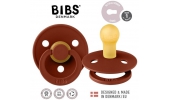 BIBS Colour Rust S Smoczek Uspokajający kauczuk Hevea 100217 / 0+m