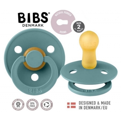 BIBS Colour Island Sea M Smoczek Uspokajający kauczuk Hevea 200261 od 6m+
