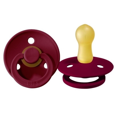 BIBS RUBY M Smoczek Uspokajający z Kauczuku Naturalnego Hevea 200263 od 6m+