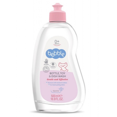 Bebble Płyn do mycia butelek, zabawek i naczyń 500 ml
