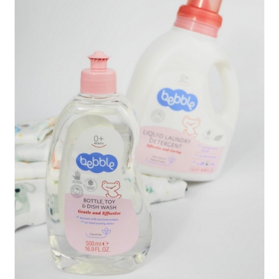 Bebble Płyn do mycia butelek, zabawek i naczyń 500 ml