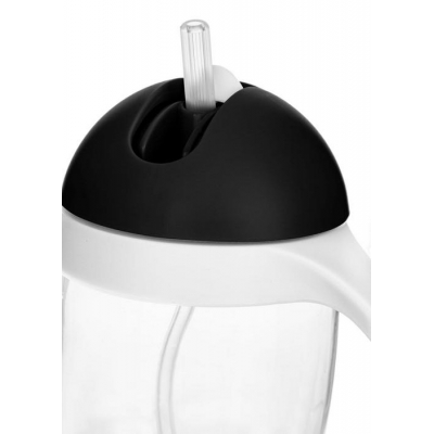 Kubek z Odważnikiem Pingwin 300 ml Czarny 0542 Bocioland