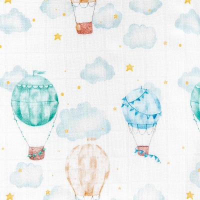 Pieluszka Bambusowa 75x75 Balony / Bocioland