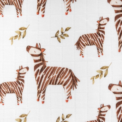 Pieluszka Bambusowa 30x30 Zebra / Bocioland