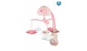 Karuzela Elektryczna z Projektorem i Pozytywką 75/100 Pink Canpol Babies