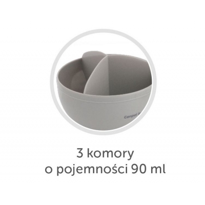 Pojemnik na Mleko 56/014 Grey / Canpol Babies