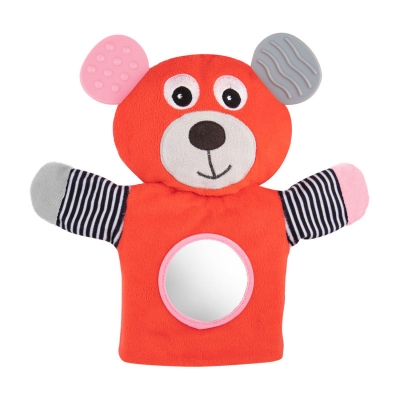 Pluszowa Pacynka z Gryzakiem BEARS 68/076 cor Canpol babies