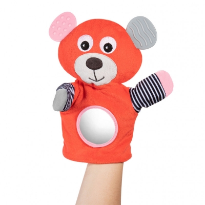 Pluszowa Pacynka z Gryzakiem BEARS 68/076 cor Canpol babies