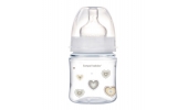 Butelka Szeroka Antykolkowa 120ml PP EasyStart NEWBORN BABY Beżowa 35/216 Canpol Babies