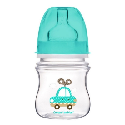 Butelka Szeroka Antykolkowa 120ml PP EasyStart TOYS 35/205 Canpol Babies