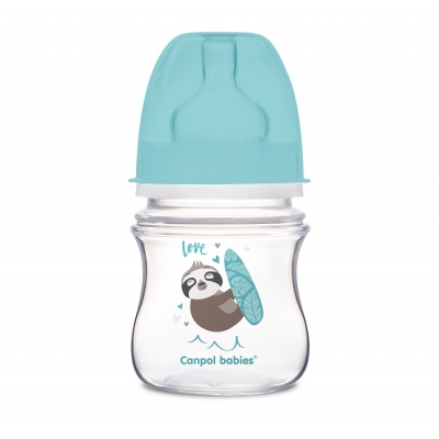 Butelka szerokootworowa antykolkowa EasyStart 120 ml z kolekcji TOYS 35/220 Canpol Babies